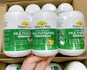 Vitamin Tổng Hợp Nature'S Way Complete Daily Multivitamin 200 Viên - Bổ Sung Vitamin A, C, D, E, Hỗ Trợ Sức Khỏe Mỗi Ngày