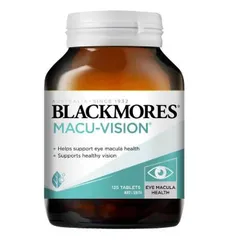 Viên uống bổ mắt Blackmores Macu-Vision hộp 125 viên - Bổ mắt, hỗ thị lực thị lực, giảm mỏi mắt