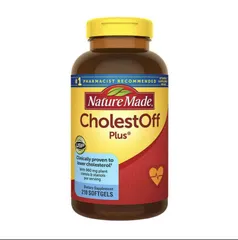Viên Giảm Cholesterol Trong Máu Nature Made Cholestoff Plus Hộp 210 Viên - 900mg