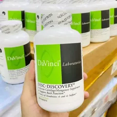 Viên uống Davinci Disc Discovery – Hỗ trợ thoái vị đĩa đệm 180 Viên Của Mỹ