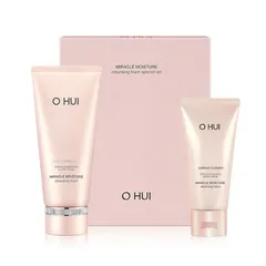 Bộ Sữa Rửa Mặt Ohui Miracle Moisture Cleansing Foam Set (200ml   100ml)