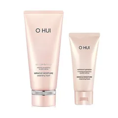 Bộ Sữa Rửa Mặt Ohui Miracle Moisture Cleansing Foam Set (200ml   100ml)