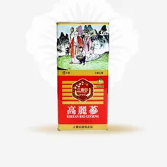 Hồng Sâm Khô Hộp Thiếc Bio Hàn Quốc 300g - Tăng Cường Sức Khỏe, Phục Hồi Năng Lượng, Hỗ Trợ Miễn Dịch