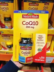 Viên Uống Hỗ Trợ Tim Mạch CoQ10 Nature Made 90 viên và 140 Viên của Mỹ