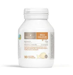 Viên Canxi Milk Calcium BioIsland Cho Bé từ 6 tháng 90 viên