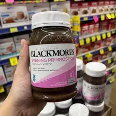 Tinh Dầu Hoa Anh Thảo Blackmores 1000mg - Hỗ Trợ Cân Bằng Nội Tiết và Chăm Sóc Da - 190 Viên Nhập Khẩu Úc