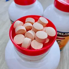 Viên ngậm Vitamin Kirkland Chewable Vitamin C 500mg hương cam - Hỗ trợ miễn dịch, sức khỏe và hấp thu sắt - Hộp 500 viên tiện lợi