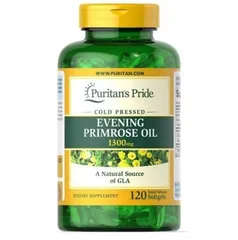 Viên uống tinh dầu hoa anh thảo Evening Primose Oil 1300mg Puritan's Pride Mỹ - Cải thiện sức khỏe sinh lý và làn da tự nhiên 120 viên