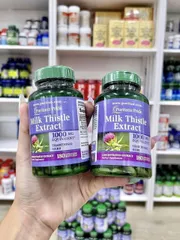 Chiết Xuất Cây Kế Sữa 1000mg - Bổ Gan, Thải Độc, Làm Mát Gan, 180 Viên - Sản Phẩm Từ Puritan's Pride Cho Gan Khỏe Mạnh