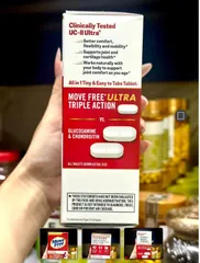 Viên Bổ Sụn Khớp Move Free Ultra Triple Action 75 Viên - Tăng Cường Linh Hoạt Khớp, Hỗ Trợ Sức Khỏe Xương Khớp Tối Ưu