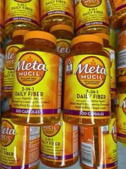 Viên Uống Bổ Sung Chất Xơ Meta Mucil 300 Viên - Hỗ Trợ Tiêu Hóa, Giảm Táo Bón, Kiểm Soát Đường Huyết, Nhập Khẩu Mỹ