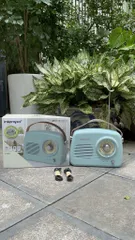 Loa Bluetooth Kiểu Dáng Cổ Điển INTEMPO 2in1 - Đài FM Retro Âm Thanh Chất Lượng, Kết Nối Dễ Dàng, Thiết Kế Vintage Thời Trang