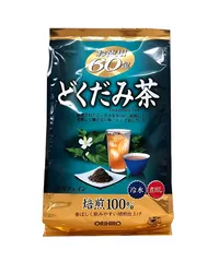 Trà Diếp Cá Orihiro 60 Gói - Hỗ Trợ Thanh Nhiệt, Thải Độc, Làm Đẹp Da, Detox Tự Nhiên Từ Nhật Bản
