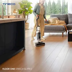 Máy Lau Nhà Hút Bụi Tineco Floor One S6 Stretch Pro - Công Nghệ Hút Bụi 20.000Pa, Sấy Khô Nhanh, Thiết Kế Gập 180 Độ