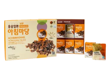 Hồng Sâm Thái Lát Tẩm Mật Ong Achim 200gr - Nhân Sâm Hàn Quốc 6 Năm Tuổi Bồi Bổ Sức Khỏe, Tăng Cường Thể Lực, Làm Đẹp Da
