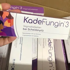 Viên đặt + Kem bôi phụ khoa KadeFungin 3 Kombi Packung Đức