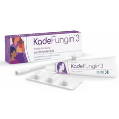 Viên đặt + Kem bôi phụ khoa KadeFungin 3 Kombi Packung Đức