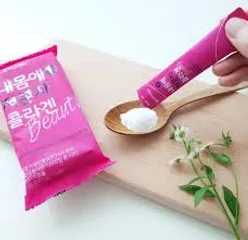Bột Collagen Cá Phân Tử Thấp Lactoon Hàn Quốc - Hỗ Trợ Da Đẹp, Tăng Độ Đàn Hồi - Hộp 100 Gói Hương Vị Trái Cây Tươi Mát