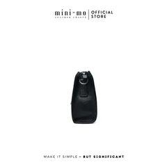 Túi Đeo Chéo MINI-MO M-YTHICAL Da Bò Black Patent Cao Cấp, Phong Cách Trẻ Trung Hiện Đại. SBAG-03
