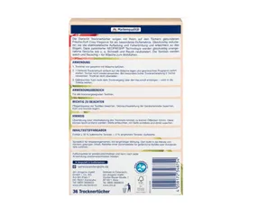  Giấy thơm quần áo Denkmit hộp 36 miếng nội địa Đức