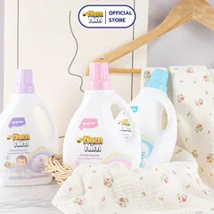 Nước giặt cho bé NumNim Thái Lan thành phần hữu cơ, dịu nhẹ - 1L - Hàng Chính Hãng