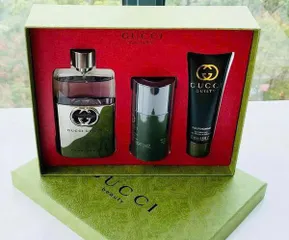 Set Gucci Guilty Pour Homme EDP( NH90ML+ ST50ML+LKM70G)