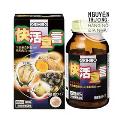 Tinh Chất Hàu Nghệ Orihiro Nhật Bản - Thực Phẩm Chức Năng Tăng Cường Sức Khỏe, 180 Viên Hỗ Trợ Tiêu Hóa và Sinh Lực Nam Giới