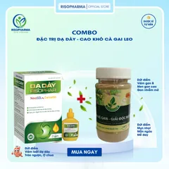 Dạ Dày Nano Curcumin & Cao Khô Cà Gai Leo - Giảm Đau, Lành Viêm Loét, Bảo Vệ Gan, Giải Độc, Thảo Dược Tự Nhiên 100%