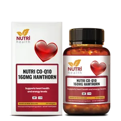 Viên Uống Bổ Tim Nutri CO-Q10 160MG 30 Viên - Hỗ Trợ Sức Khỏe Tim Mạch từ New Zealand, Bổ sung Coenzyme Q10 Tốt Nhấtt