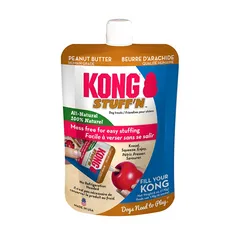 Gói Bơ Đậu Phộng KONG Stuff'N 170g - Thức Ăn Cho Chó, Bơ Đậu Phộng Tự Nhiên Dễ Dàng Nhồi Đồ Chơi, Món Ăn Kích Thích Trí Não Thú Cưng