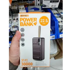 Sạc Dự Phòng SYC S141 30.000mAh - Sạc Nhanh PD 22.5W & QC 3.0, Nguồn Năng Lượng Bền Bỉ Cho Thiết Bị Di Động