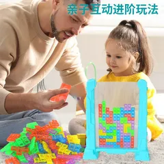 Đồ Chơi Xếp Hình 3D Tetris - Đồ Chơi Phát Triển Tư Duy Tương Tác Cho Trẻ Em Từ 3 Tuổi, Chất Liệu An Toàn, Sáng Tạo và Giải Trí