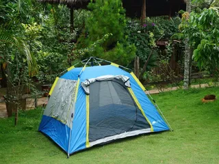 Lều Cắm Trại Tự Mở 3-5 Người BESTYLE - Khung Sợi Thủy Tinh Chống Nước, Dễ Dàng Lắp Đặt, Chống Nắng Tiện Lợi cho Gia Đình