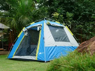 Lều Cắm Trại Tự Mở 3-5 Người BESTYLE - Khung Sợi Thủy Tinh Chống Nước, Dễ Dàng Lắp Đặt, Chống Nắng Tiện Lợi cho Gia Đình