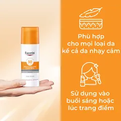 Kem Chống Nắng Eucerin SPF 50 Ngăn Ngừa Da Lão Hóa 50ml Sun Fluid Photoaging Control SPF 50