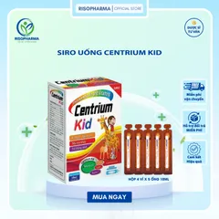 Siro Uống Centrium Kid Hỗ Trợ Ăn Ngon, Tiêu Hóa Khỏe, Phát Triển Trí Tuệ Cho Trẻ (20 Ống) - Vitamin Tổng Hợp Cho Bé