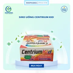 Siro Uống Centrium Kid Hỗ Trợ Ăn Ngon, Tiêu Hóa Khỏe, Phát Triển Trí Tuệ Cho Trẻ (20 Ống) - Vitamin Tổng Hợp Cho Bé