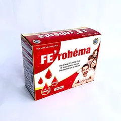Ferohema bổ sung sắt hộp 100 viên (date mới)