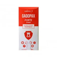 Siro Gadopax Forte 100ml - Hỗ trợ tăng cường sức đề kháng cho trẻ, Giảm ốm vặt hiệu quả, Chứa beta-glucans, Vitamin C, D, Kẽm