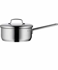 Chảo WMF Mini Có Nắp 16cm - Thép Không Gỉ Chịu Nhiệt, Sử Dụng Được Cho Mọi Loại Bếp, Dung Tích 1.2L