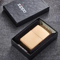 Bật Lửa Zippo 29830 - Đồng Nguyên Khối Herringbone Sweep - Chống Nước - Quà Tặng Sang Trọng Chính Hãng Mỹ