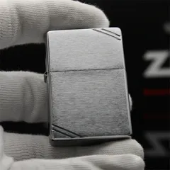 Bật Lửa Zippo 230 - Chất liệu Chrome Brushed Vintage 1937, Thiết Kế Cổ Điển, Hộp Quà Tặng, Bảo Hành Trọn Đời