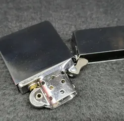 Bật Lửa Zippo 1935.25 Tái Bản Mạ Chrome Xước - Bật Lửa Cổ Điển Mỹ Chất Lượng Cao, Quà Tặng Độc Đáo