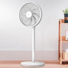 Quạt Cây Xiaomi 9 Cánh Siêu Mạnh - Quạt Đứng Tiết Kiệm Không Gian, Độ Ồn Thấp, Thiết Kế Hiện Đại Cho Mọi Không Gian Sống