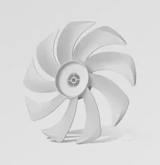 Quạt Cây Xiaomi 9 Cánh Siêu Mạnh - Quạt Đứng Tiết Kiệm Không Gian, Độ Ồn Thấp, Thiết Kế Hiện Đại Cho Mọi Không Gian Sống