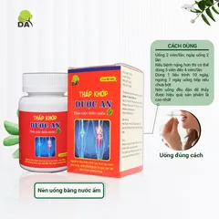 Viên uống Thấp Khớp Dược An hỗ trợ giảm đau thần kinh tọa, tê bì chân tay, đau xương khớp (Hộp 60 V)