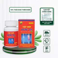 Viên uống Thấp Khớp Dược An hỗ trợ giảm đau thần kinh tọa, tê bì chân tay, đau xương khớp (Hộp 60 V)