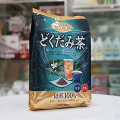 Trà Thải Độc Diếp Cá Orihiro Dokudami Tea - 60 Túi Lọc Hỗ Trợ Giải Độc, Tăng Cường Sức Khỏe và Cải Thiện Tiêu Hóa