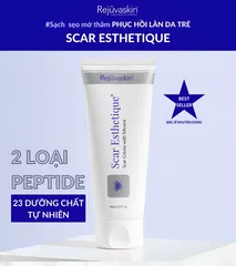 Kem Mờ Sẹo Thâm Rỗ Lõm Rejuvaskin Scar Esthetique 10ml/30ml/60ml - Xóa Sẹo, Làm Đều Màu Da, Dễ Thẩm Thấu, Phù Hợp Mọi Loại Da