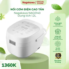 Nồi cơm điện cao tần Nagakawa NAG0140 (1.2L) - BH 12 tháng